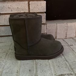 New Kids Grey Water Proof Material Uggs 