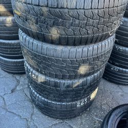 I Have 4 Tires 265-50-20 Falken Good Condition $250 All Four Mounted And Balanced 