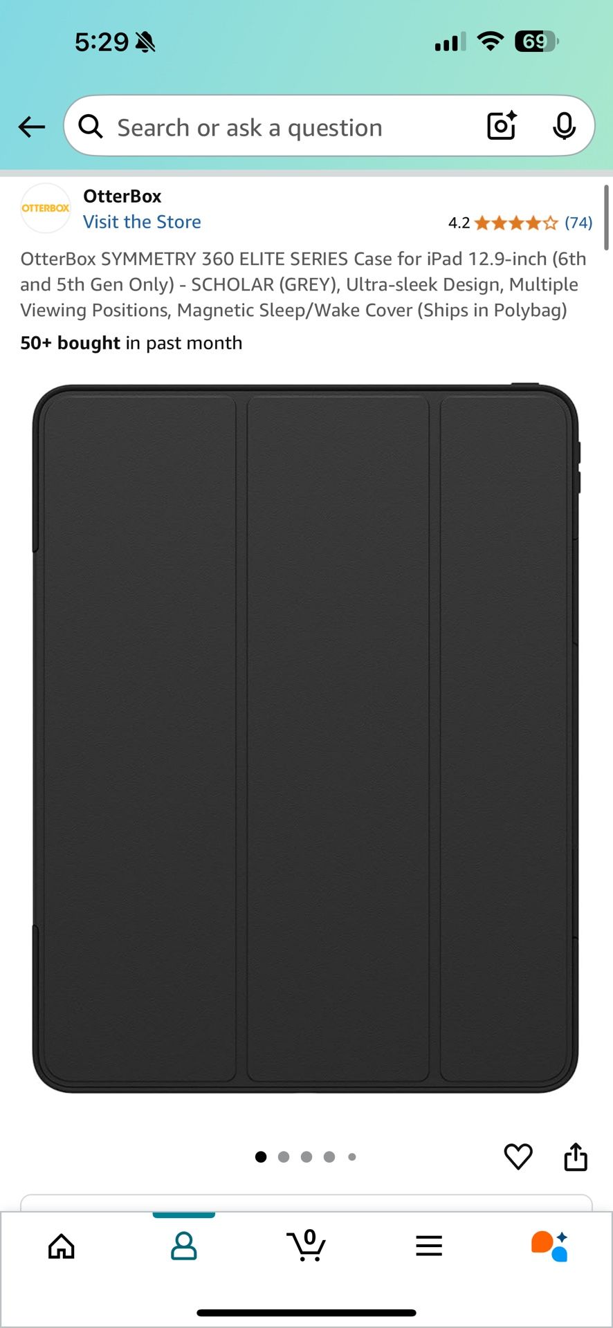 Apple iPad Pro 12.9 COVER & Apple Pencil 2nd Gen