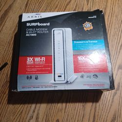 Arris Cable Modem &wi-fi Router Ac 1900