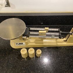 FLINN Scientific Triple Beam Balance with 3 Weight Set 2610g Capacity NEW
