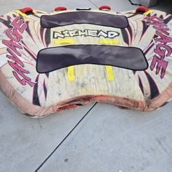 Towable Tubes For Boating Inflatable Water Tube used air head lake beach water toy boat 