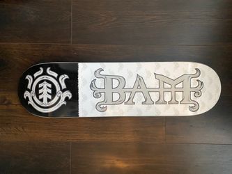 Rare Bam Margera Element Skateboard Deck
