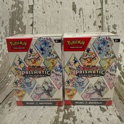 Pokemon TCG Scarlet & Violet Prismatic Evolutions Booster Bundle