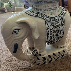 Vintage Elephant Side Table