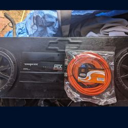 212 Kicker Comps And Custom Silverado Box 3000 W Amplifier