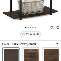 Furinno Turn-N-Tube No tools 3-Tier Entertainment Center TV Stand