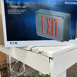 Eaton LED Emergency Exit Sign 