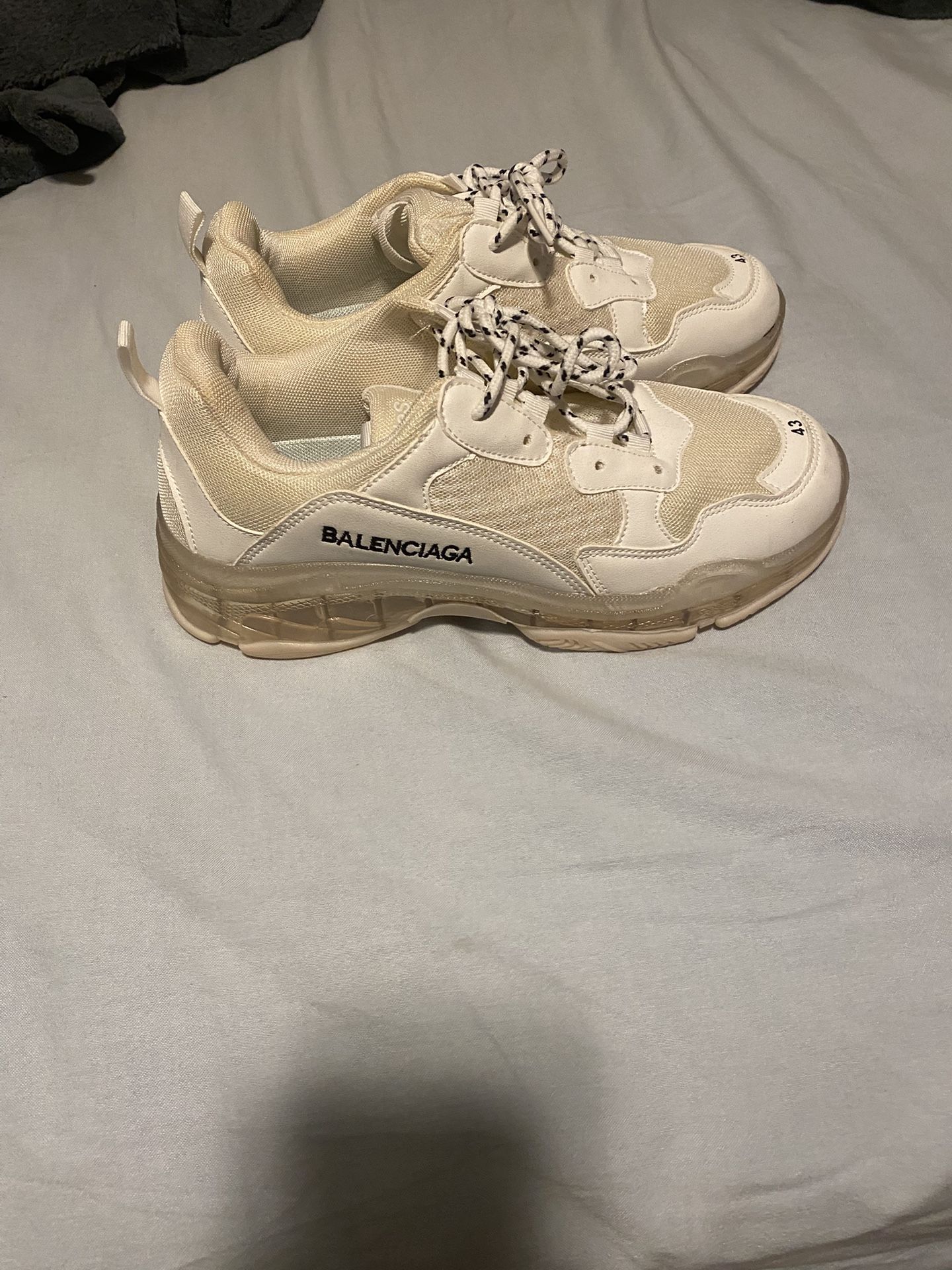 Balenciaga Men's Triple S Sneakers Clear Sole