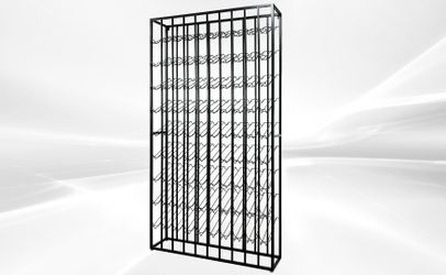 90 Bottles Metal Wine Rack WL90