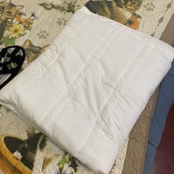 Baloo Weighted Blanket for Full/Queen w/ Cotton Cover