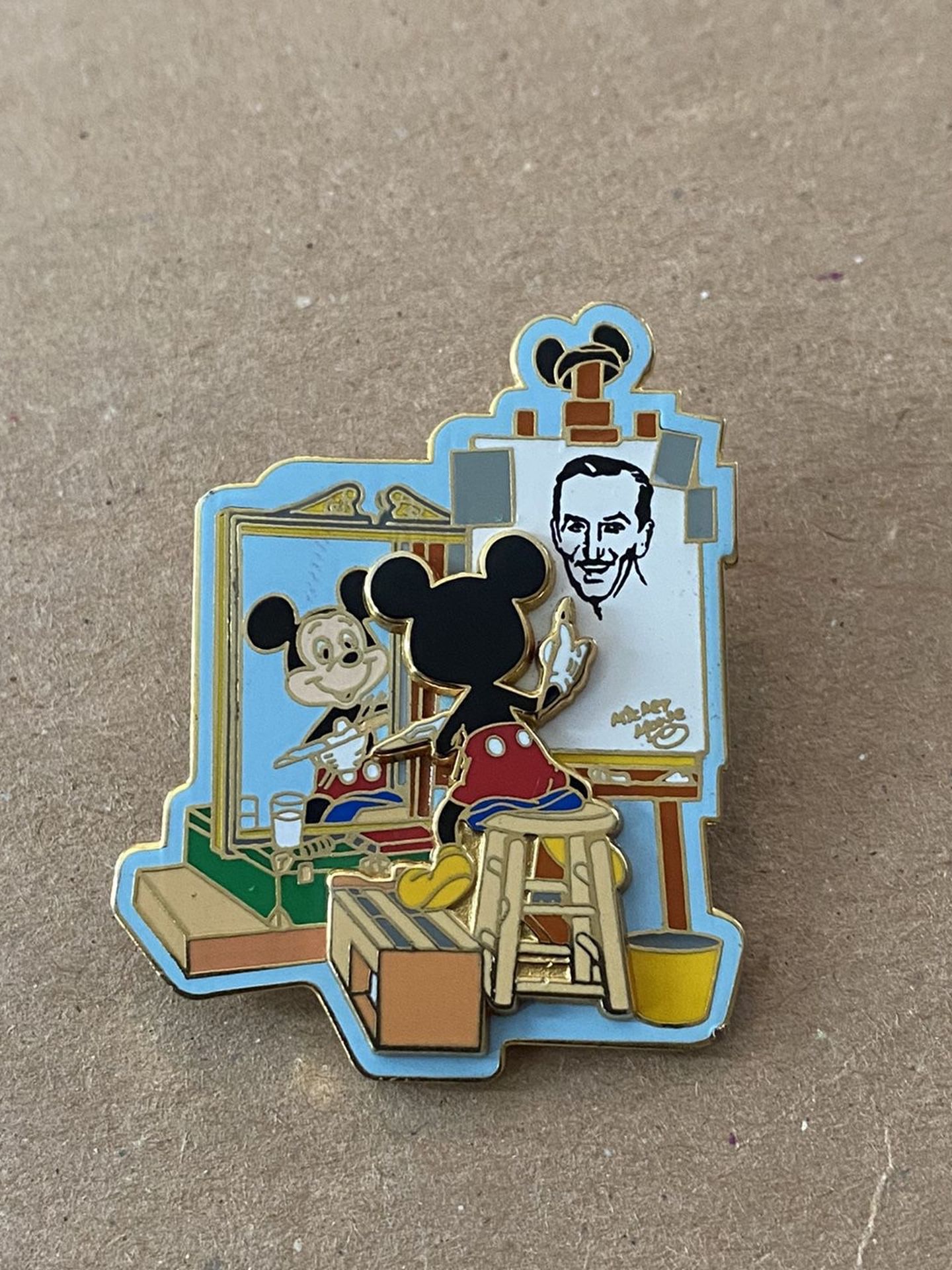 Disney Pin #6318 - "Norman Rockwell Spoof"