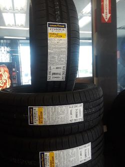 215/60/16 Goodyear tires