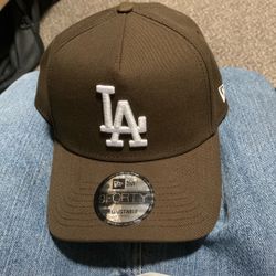 Brown LA Hat 