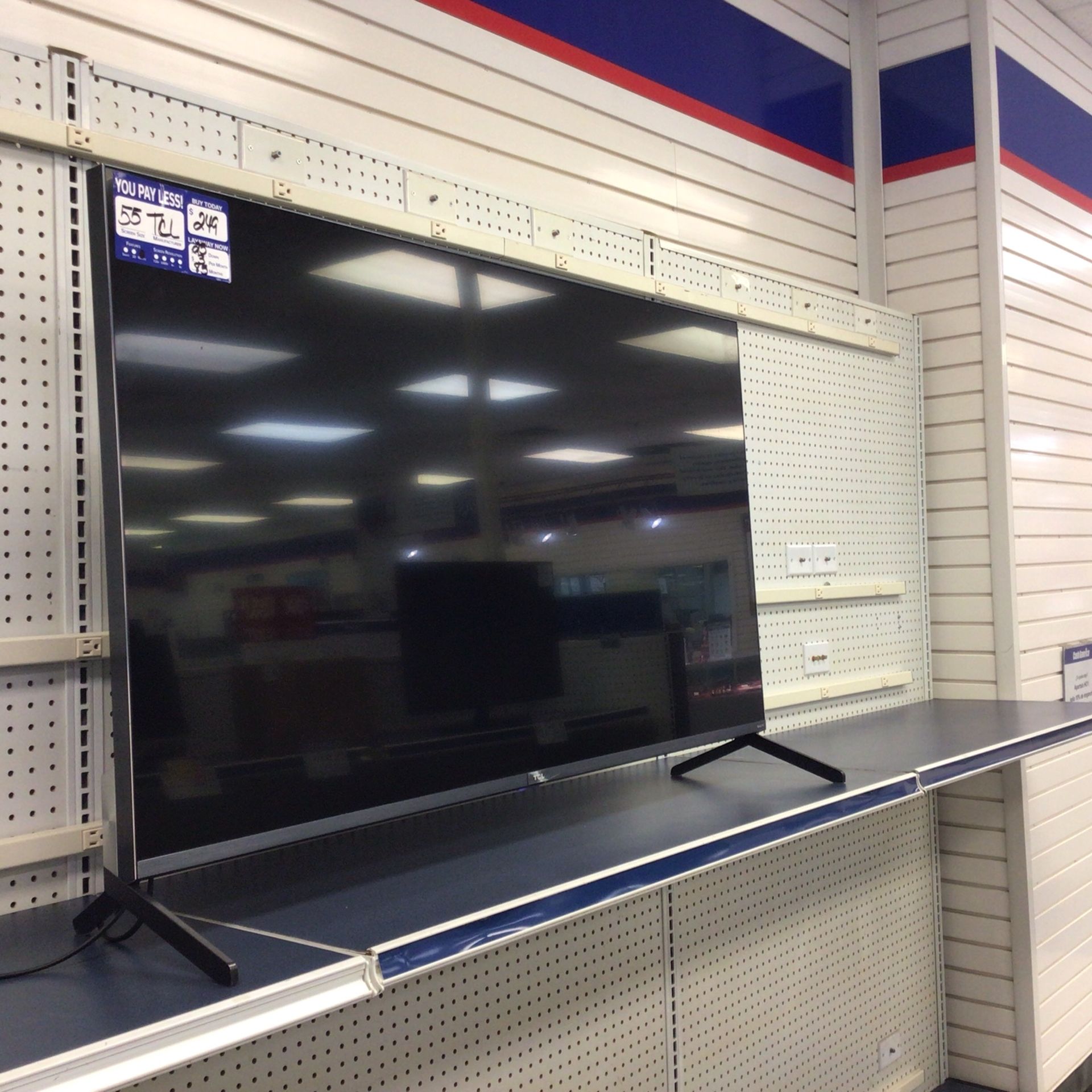 TCL 55” smart Tv 