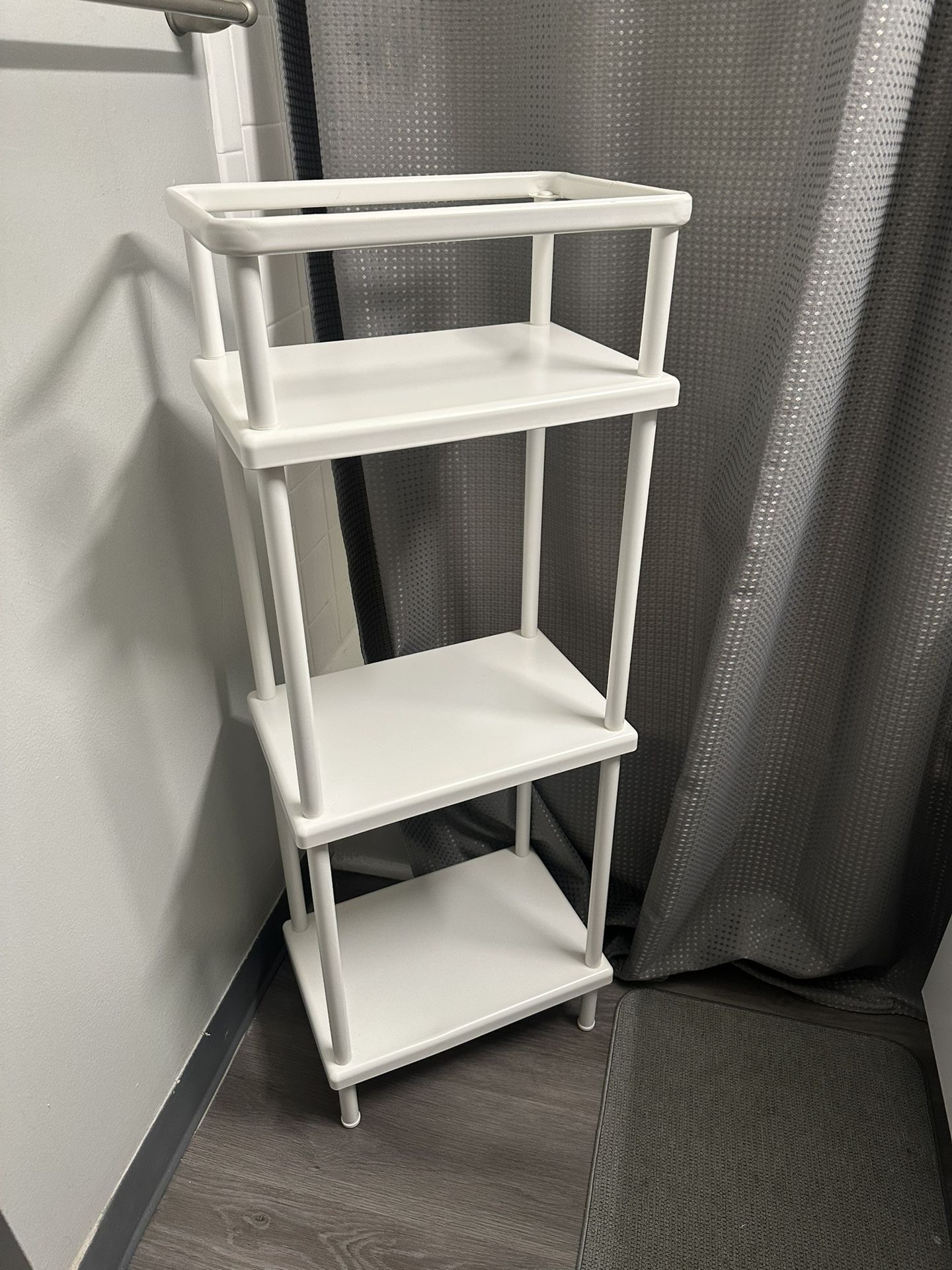 Two Ikea bathroom shelf 