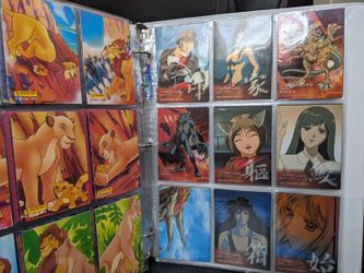 Misc Trading Cards with Binder