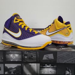Nike LEBRON 7 QS "Media Day" (2020) ✅️ Size 9.5 Men's 🆕️ Brand New, DS  💯% Authentic Guaranteed 👌🏼 Lebron VII Lakers 🔥🔥