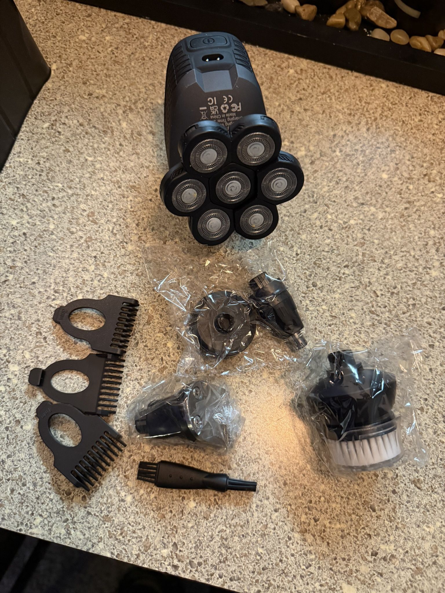 7 In 1 Electric Baldy Trimmer Cutter Hair Men