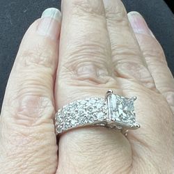 14K White Gold 5CTTW 