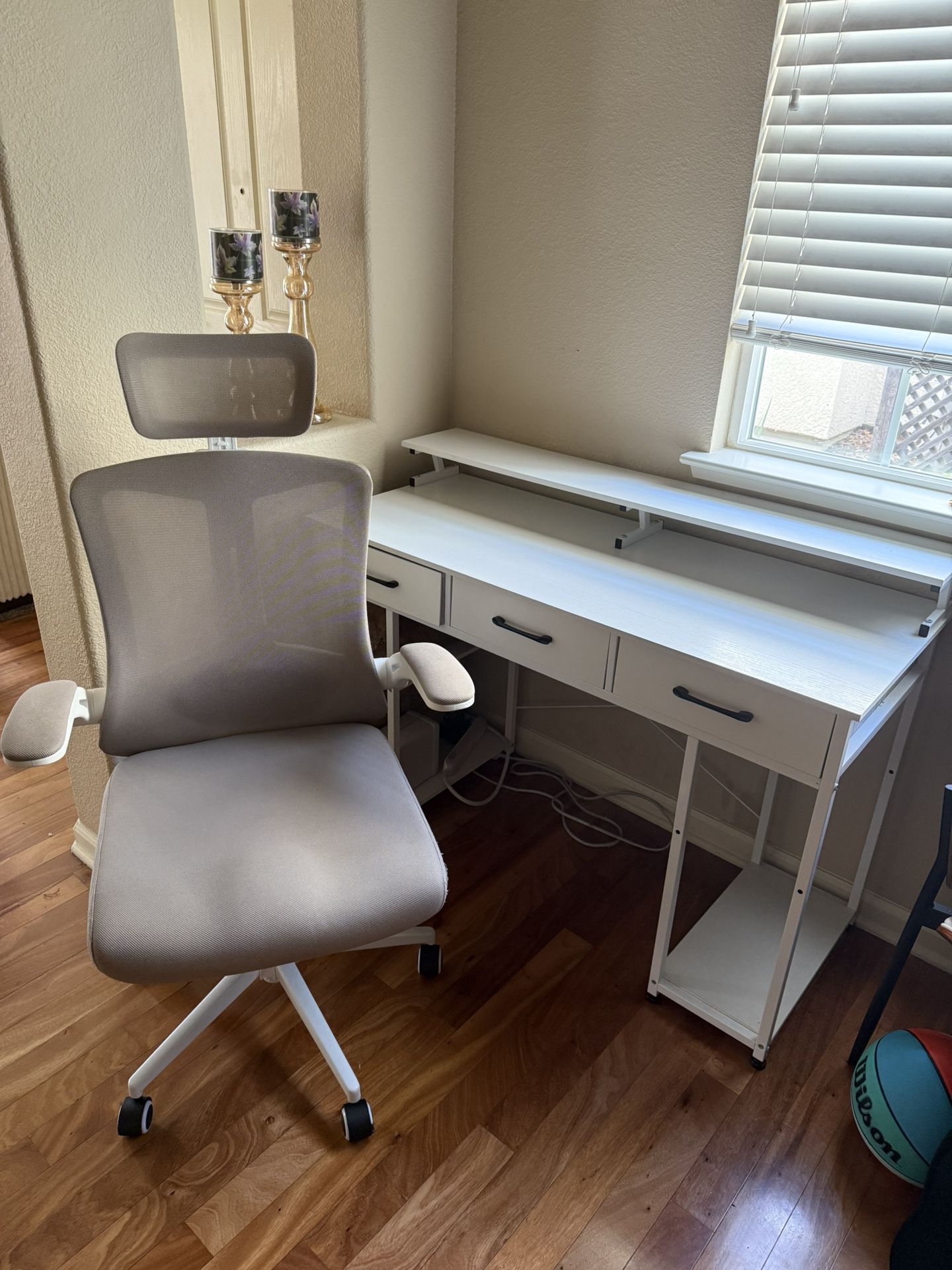 Desk and Chair - $120