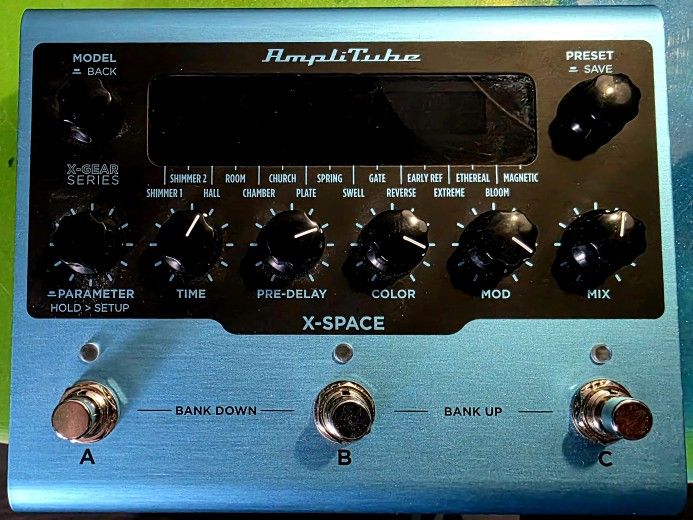 IK Multimedia X-Space Reverb Guitar Effects Pedal