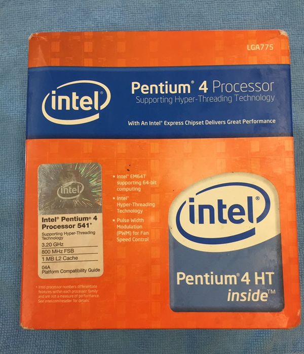 Intel Pentium 4 Processor 541 Lga775 3 20ghz For Sale In Anaheim