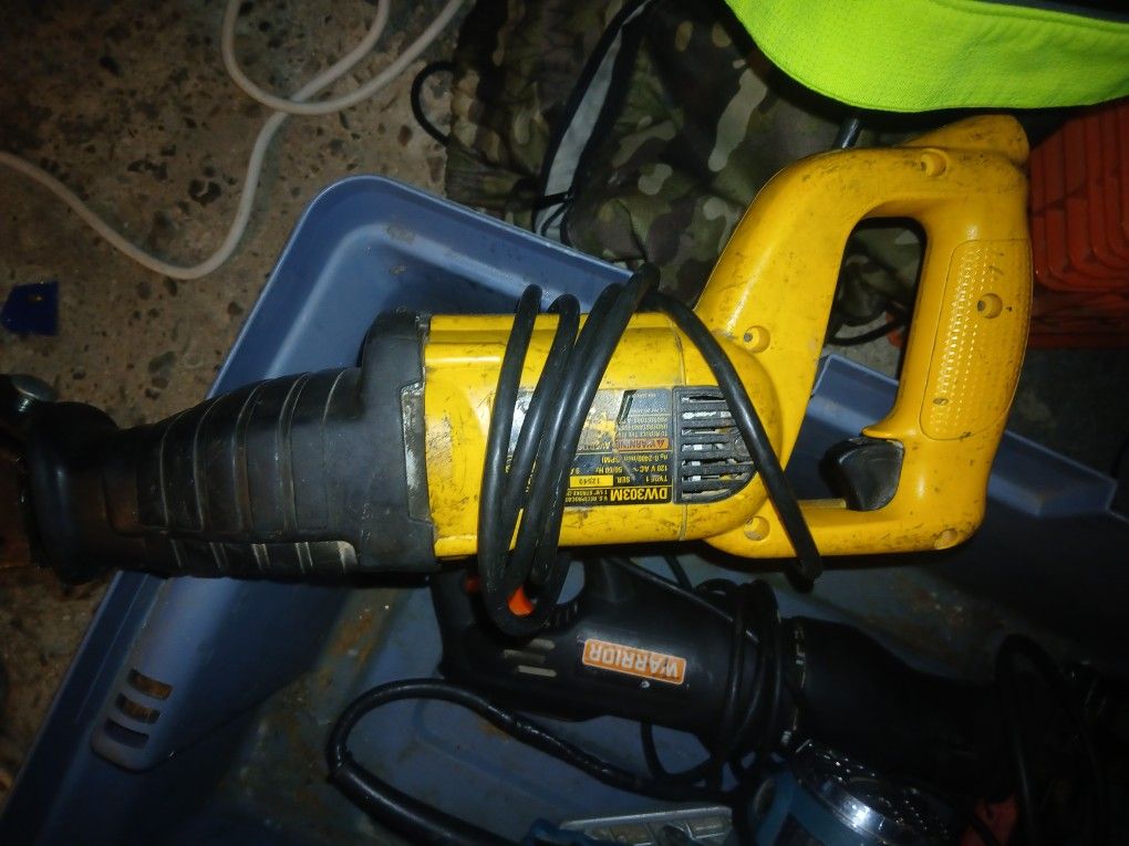 Dewalt Sawzall Corded 