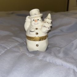 Snowman Jewelry Box