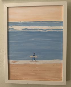 Surfer Painting