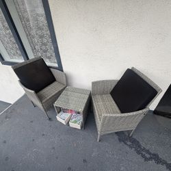 Rattan Patio Set