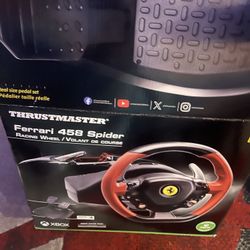 Racing Wheel / Volant De Course Ferrari 458 Spider 