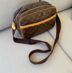 Louis Vuitton Crossbody Bag Reporter PM Brown Monogram Canvas
