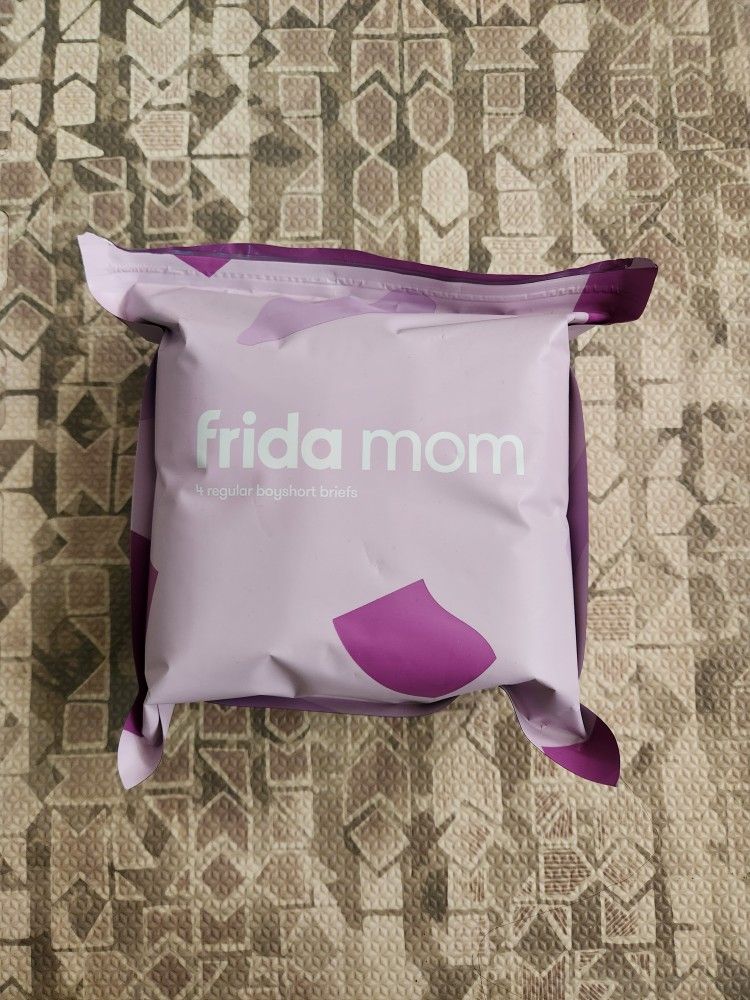 Frida Mom Disposable Gray Postpartum Boyshort Briefs 4pk Size Regular