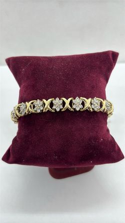 14k Diamond Tennis Bracelet
