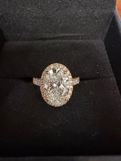 Neil Lane Lab Grown 3ct Rose Gold