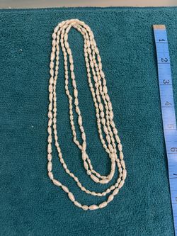Pair of Freshwater/Rice Pearl Necklaces 