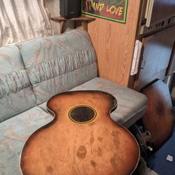 Guitar Table, Camper "Bistro" pedestal Table Top