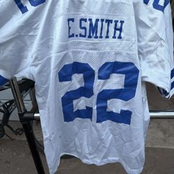 Dallas Cowboys Jersey E Smith Number 22 Kids Size 1820