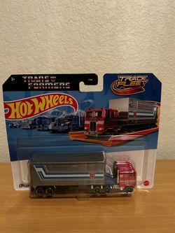 Transformers Hot Wheels Optimus Prime Truck 1:64 Scale Die-Cast Metal 