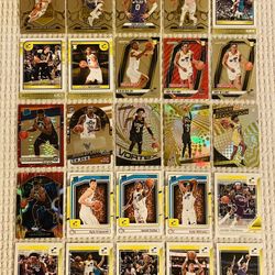 Utah Jazz 25 Card Basketball Lot! Rookies, Prizms, Parallels, Autos, Short Prints, Variations & More!