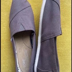 New Toms Alpargata Cotton Canvas, Size 9us
