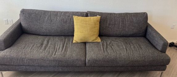 Copenhagen Couch Sofa Grey with Pillows