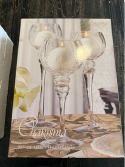 Charisma Set of Three Hurricanes