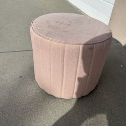 Pink Ottoman