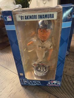 Akinori Iwamura 2008 ALCS Limited & Numbered Tampa Bay Rays Bobblehead Bobble Head