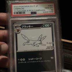 Psa 10 yu nagaba umbreon pokemon card
