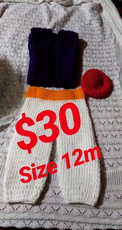 Aladdin crochet costume
