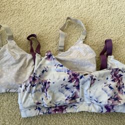Ollie Gray nursing and pumping bras, size L