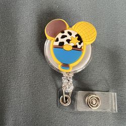 Brand New Cute Disney Retractable Badge Reel Of Woody for Sale